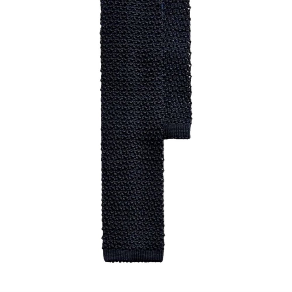 Polo Ralph Lauren Blue Knit Silk Tie